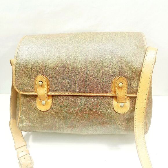 Etro Leather Shoulder Bag - Picture 1 of 7